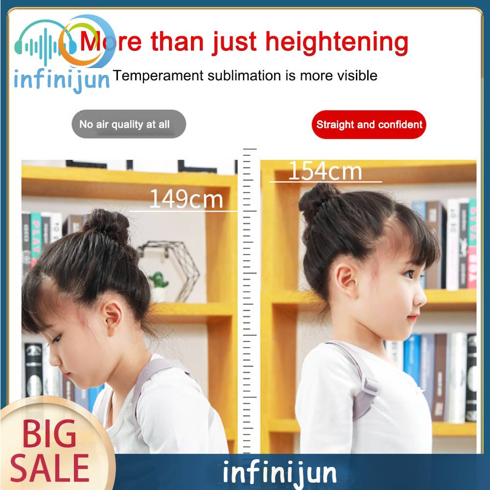 Đai Nylon Đeo Hỗ Trợ Điều Chỉnh Tư Thế Lưng Trọng Lượng Nhẹ Cho Người Lớn Và Trẻ