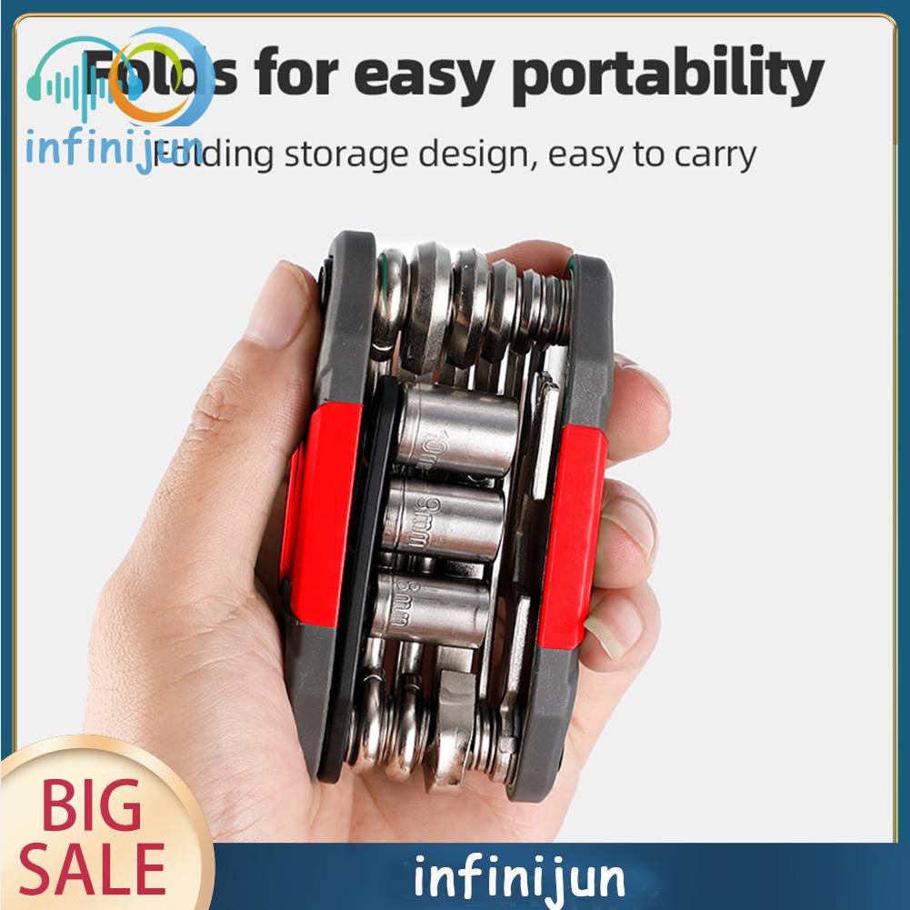 Tua Vít Sửa Xe Đạp Thiết Kế Hình Lục Giác Gấp Gọn Tiện Dụng