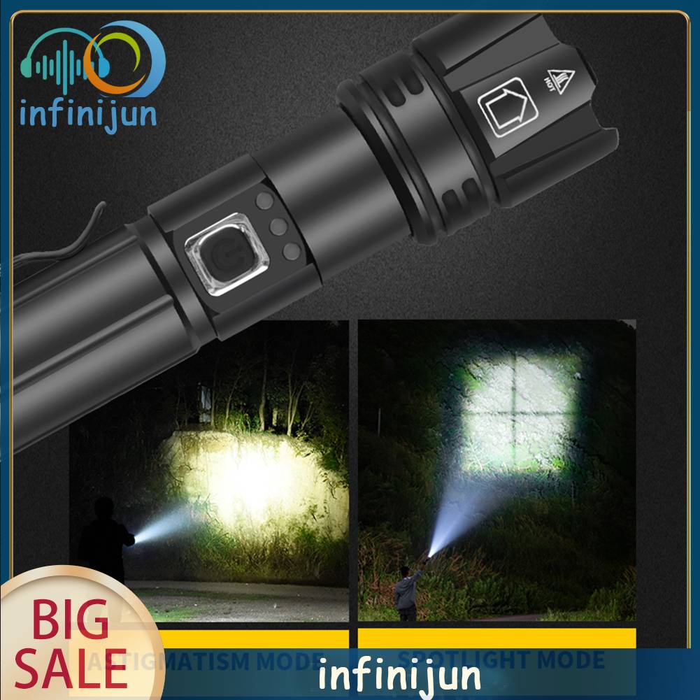 Đèn Pin XHP50 LED 600 Lumens Chất Liệu Hợp Kim Nhôm