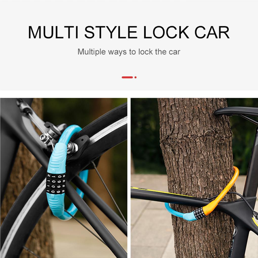 Khóa Cố Định Chống Trộm An Toàn Cho Xe Đạp Leo Núi