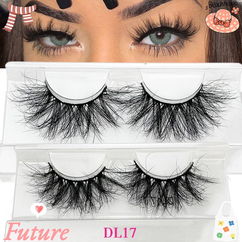 FUTURE 1 Cặp Lông Mi Giả 3D Mềm Mại Có Thể Tái Sử Dụng