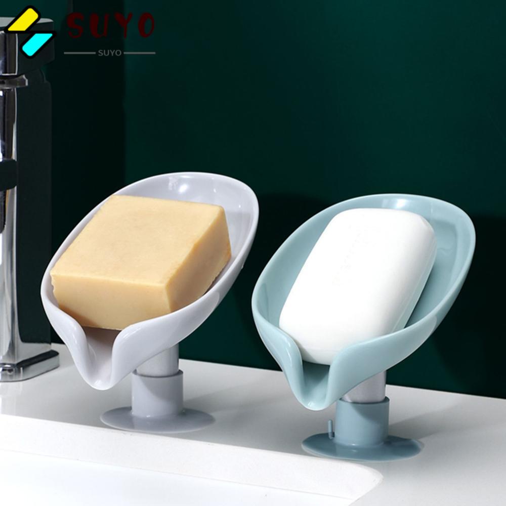 SUYO Giá Đỡ Bọt Biển Rửa Chén / Xà Phòng Có Giác Hút Dành Cho Nhà Bếp