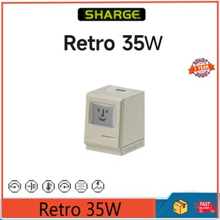 Cục Sạc Nhanh Sharge 35W Cỡ Nhỏ pd30W Chuyên Dụng Cho Notebook / Điện Thoại