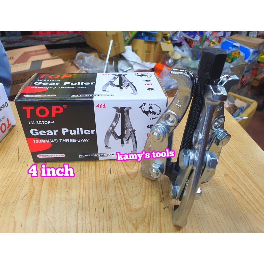 Vam cảo 3 chấu 3 inch 75mm 4 inch 100mm TOP model LU-3CTOP-3 và LU-3CTOP-4