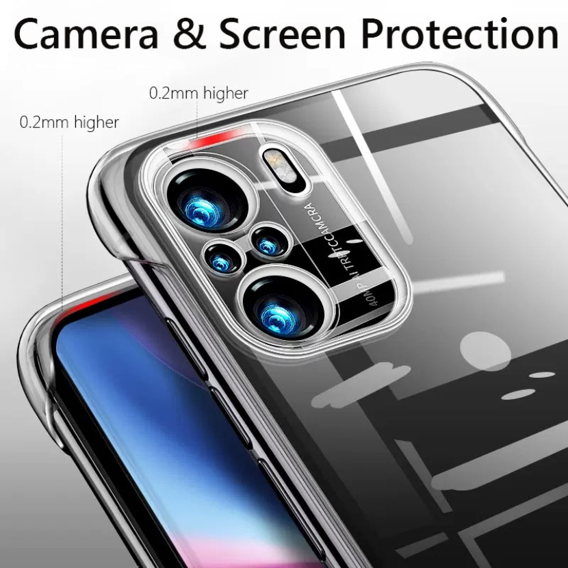 Ốp Điện Thoại Cứng Trong Suốt Siêu Mỏng Không Viền Dành Cho Xiaomi Mi 12 11 10T Pro Lite 13 12S 11