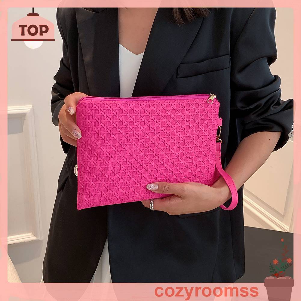 Ví Da PU Đeo Chéo Ngăn Đựng Thẻ Sức Chứa Lớn Thời Trang Cho Nữ