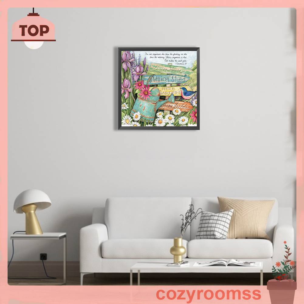 Bộ Dụng Cụ Vẽ Tranh Kim Cương 5D Toàn Diện