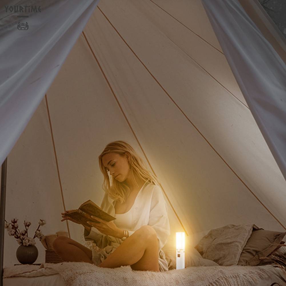 Đèn Cắm Trại 3 Chế Độ XPE LED 300LM 2000mAh Type-C Chống Thấm Nước