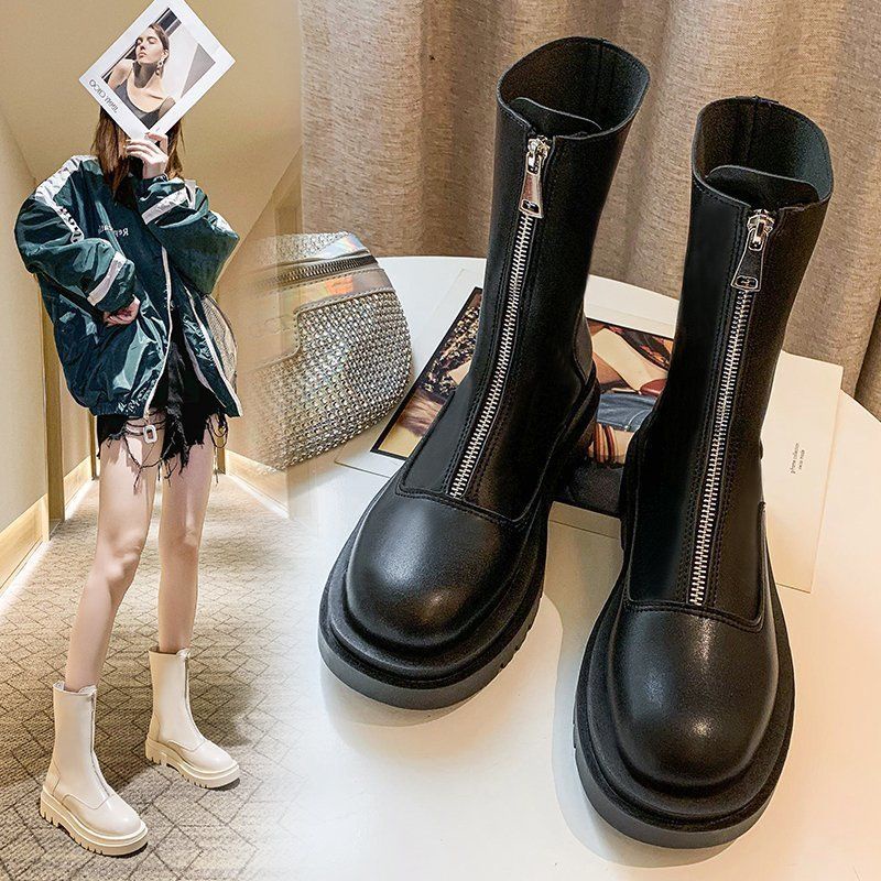 Giày Boot Martin Thiết Kế Mới Thời Trang Theo Phong Cách Anh Dành Cho Nữ