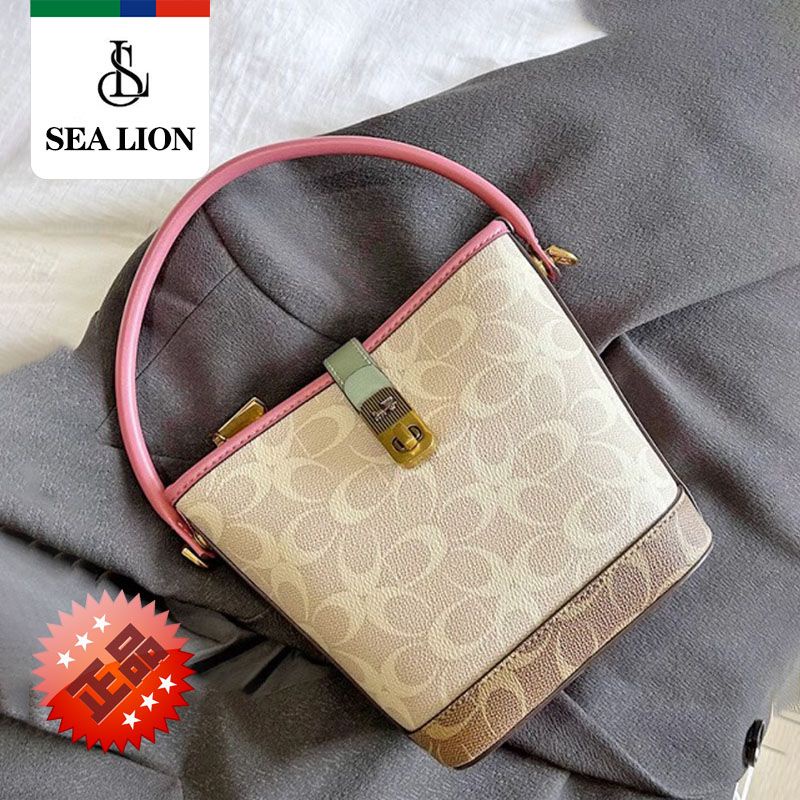 Túi Xách Đeo Vai Nhiều Ngăn Màu Tương Phản Thời Trang Mới Cho Nữ