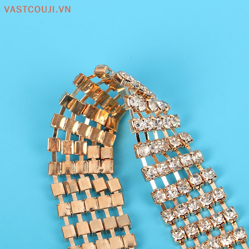 Thắt Lưng Đính Kim Cương Pha Lê Nước VASTJI Thời Trang Cho Nữ