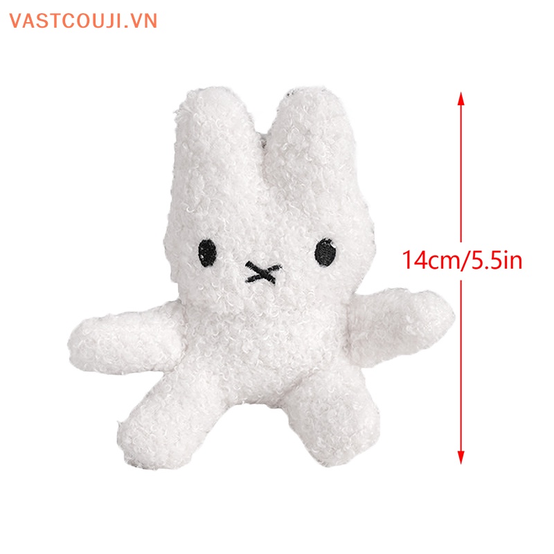 Móc Khóa Thỏ Nhồi Bông Mềm Mại Dễ Thương