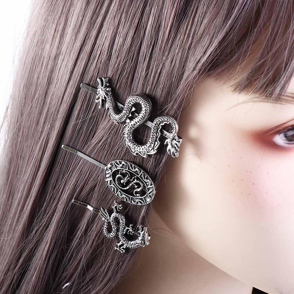 ANEMONE Trâm Cài Tóc Hình Rồng Phong Cách Trung Hoa Cổ Điển Cho Nữ