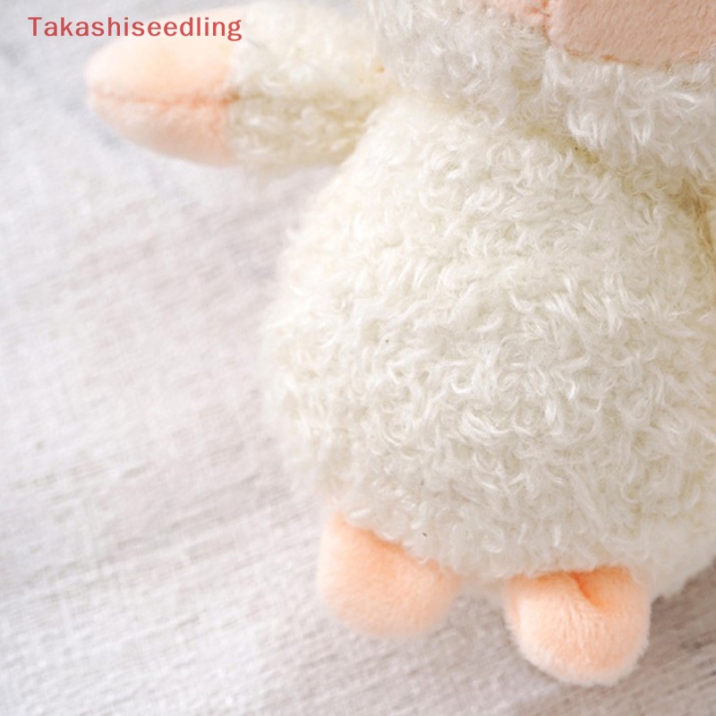 Móc Khóa Cừu Nhồi Bông 12cm Xinh Xắn