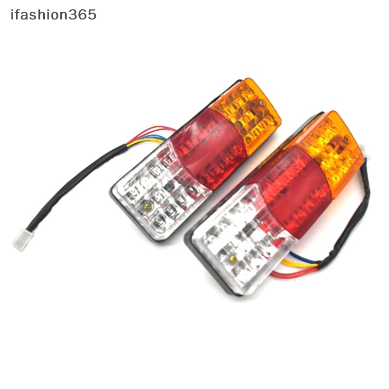 Đèn LED Tín Hiệu Đuôi Xe Máy Chống Nước 12V VN ifashion365 3 Màu Tùy Chọn