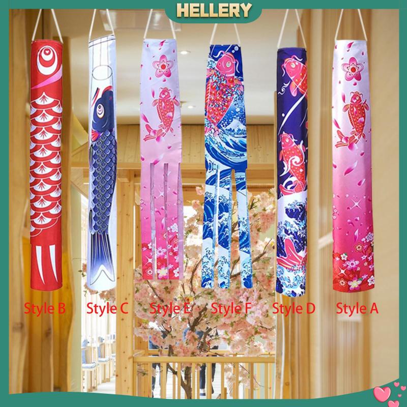 Cờ Treo Tường Hình Cá 140cm Phong Cách Nhật Bản Trang Trí Quán Bar / Sushi