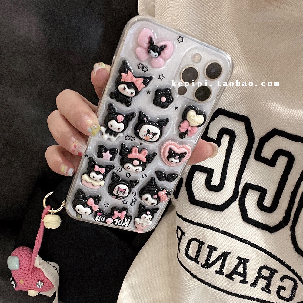 Ốp Điện Thoại Màu Hồng Họa Tiết Chú Thỏ Dễ Thương Chống Rơi Cho Iphone 14promax 13 11 14pro 13pro 14