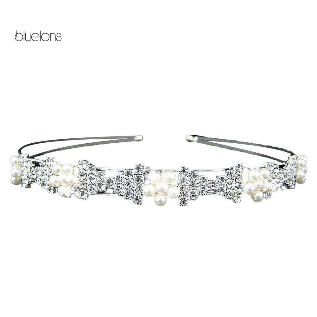 Cài Tóc Đính Đá Lấp Lánh Phong Cách Hàn Quốc Thanh Lịch Cho Nữ