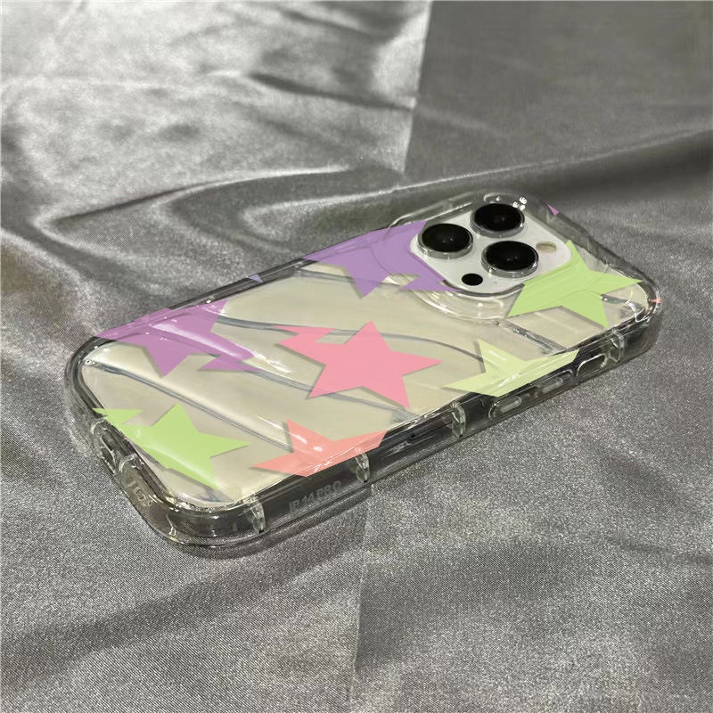 Ốp Điện Thoại Mềm Trong Suốt Họa Tiết Hoạt Hình Dễ Thương Cho Iphone14promax 1312plus7 Star / 8xr 11 IWA6