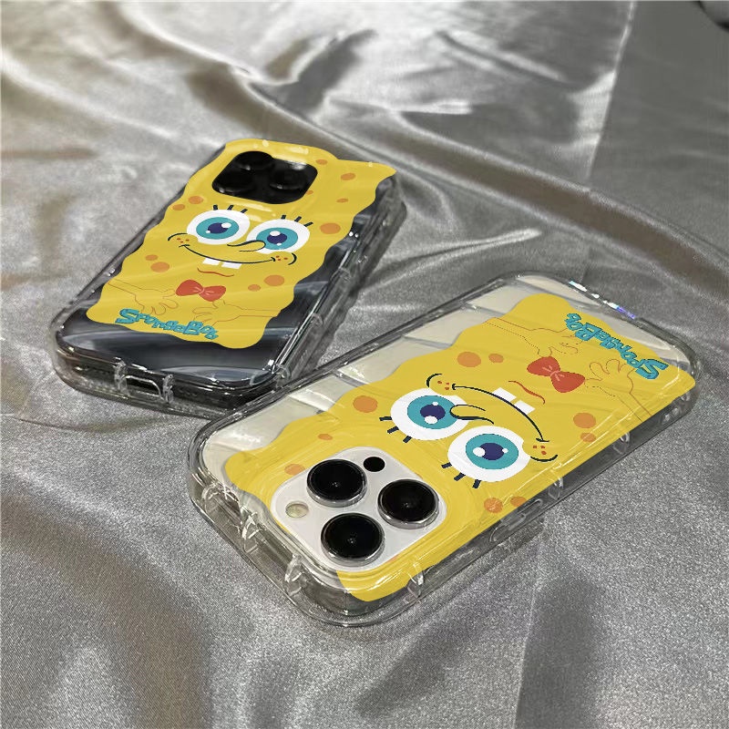 Ốp Điện Thoại Mềm Trong Suốt In Hình SpongeBob Cho Iphone 14Promax8Sins Plus HPEF 11 / xr 1312 / 7 / 14