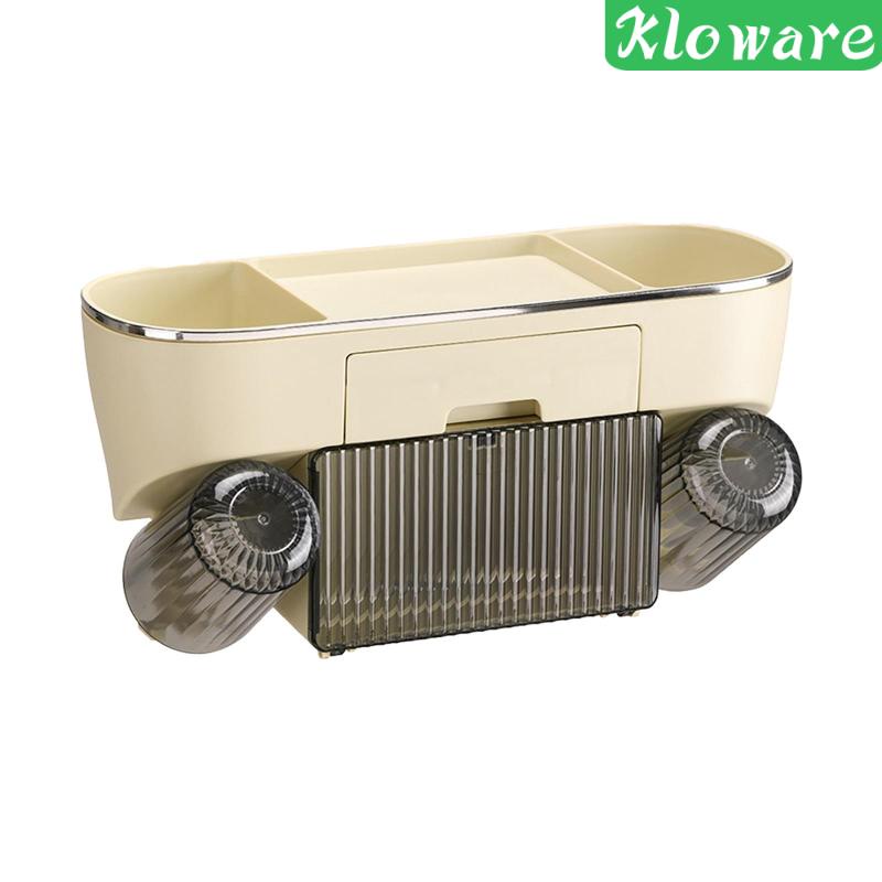 Giá Đỡ Bàn Chải Đánh Răng / Mỹ Phẩm Vanity Gắn Tường Tiện Lợi