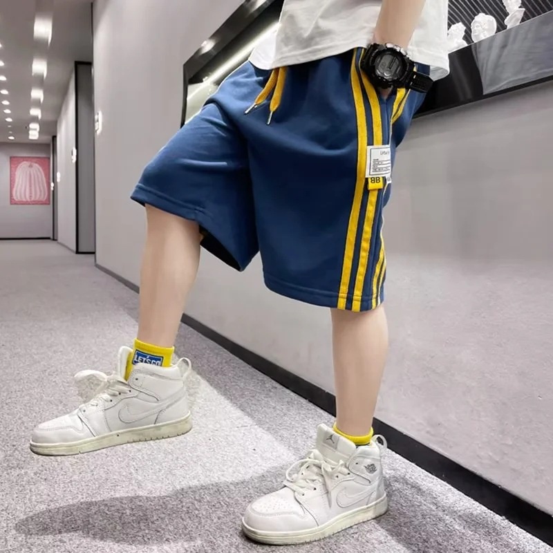 Quần Short Thể Thao Ống Rộng Thời Trang Dành Cho Bé Trai