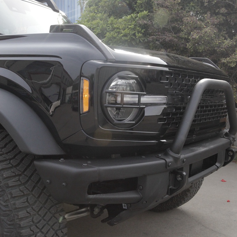 Bộ 2 Miếng Dán Bảo Vệ Đèn Pha Xe Hơi Ford Bronco 2021 2022 2023