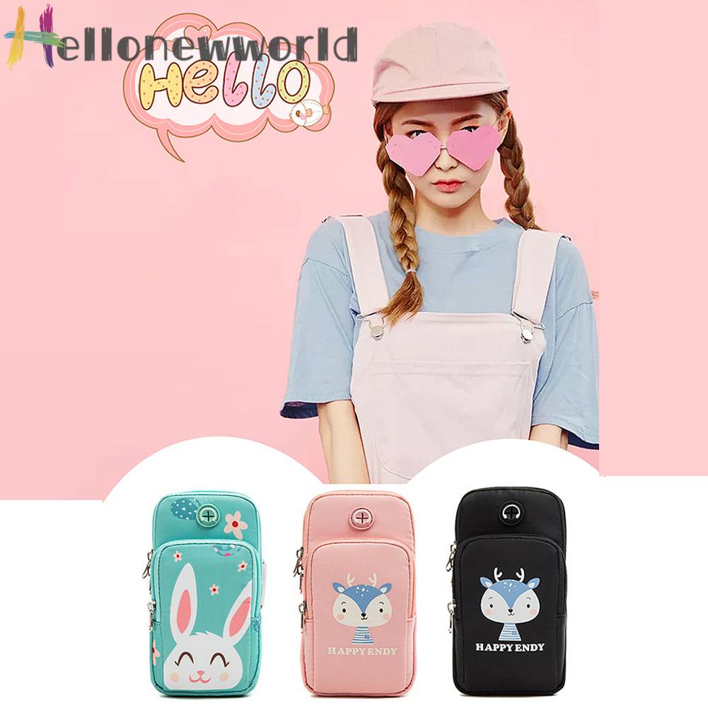 Ốp Điện Thoại Họa Tiết Hoạt Hình Gắn Dây Đeo Cổ Tay 5.5 Inch