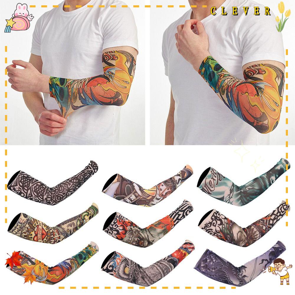 CLEVER Găng Cánh Tay Giữ Ấm Chống Tia UV Khi Chơi Thể Thao