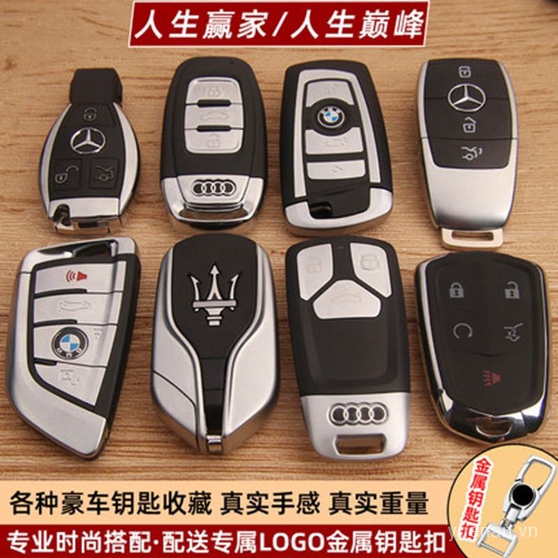 Mô Hình Chìa Khóa Xe Hơi Mercedes-Benz BMW Audi Jaguar Land Rover Bentley Maserati