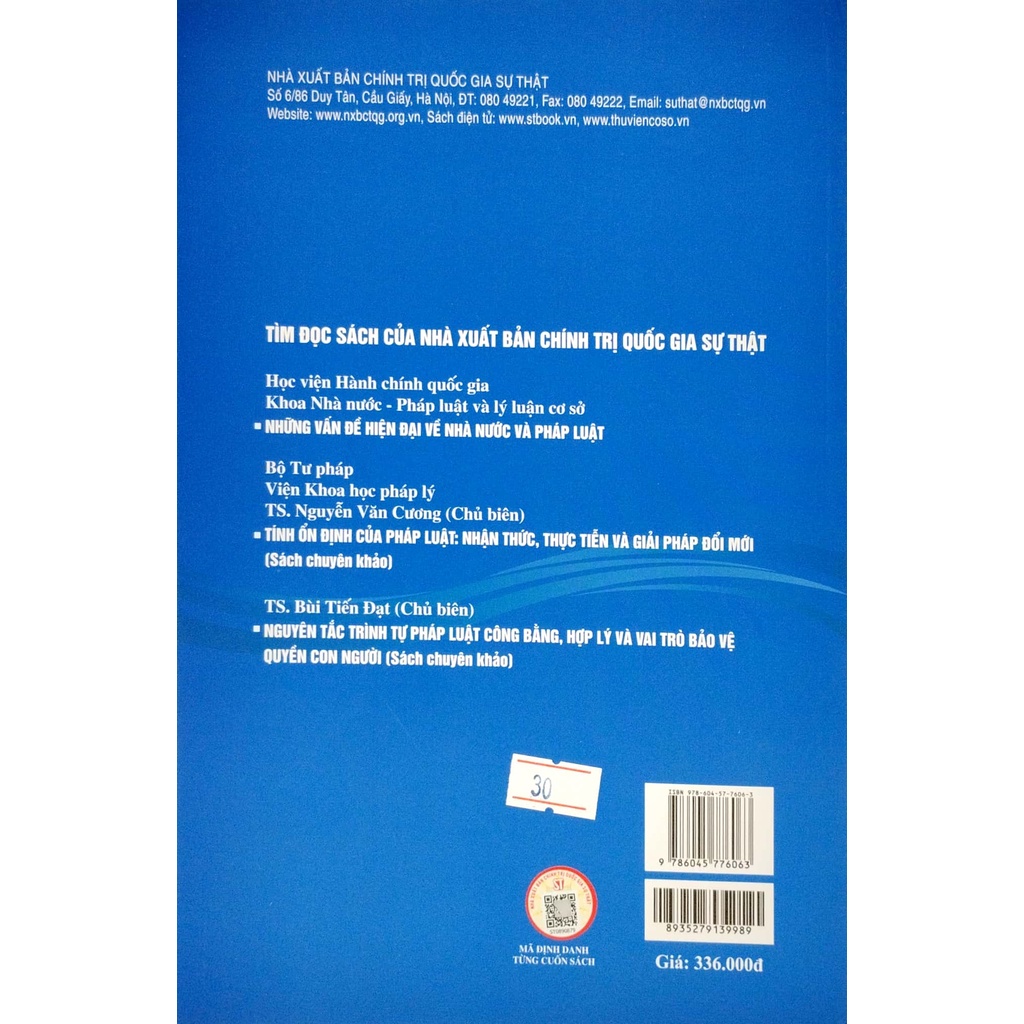 Sách Giáo Trình Lý Luận Chung Về Nhà Nước Và Pháp Luật