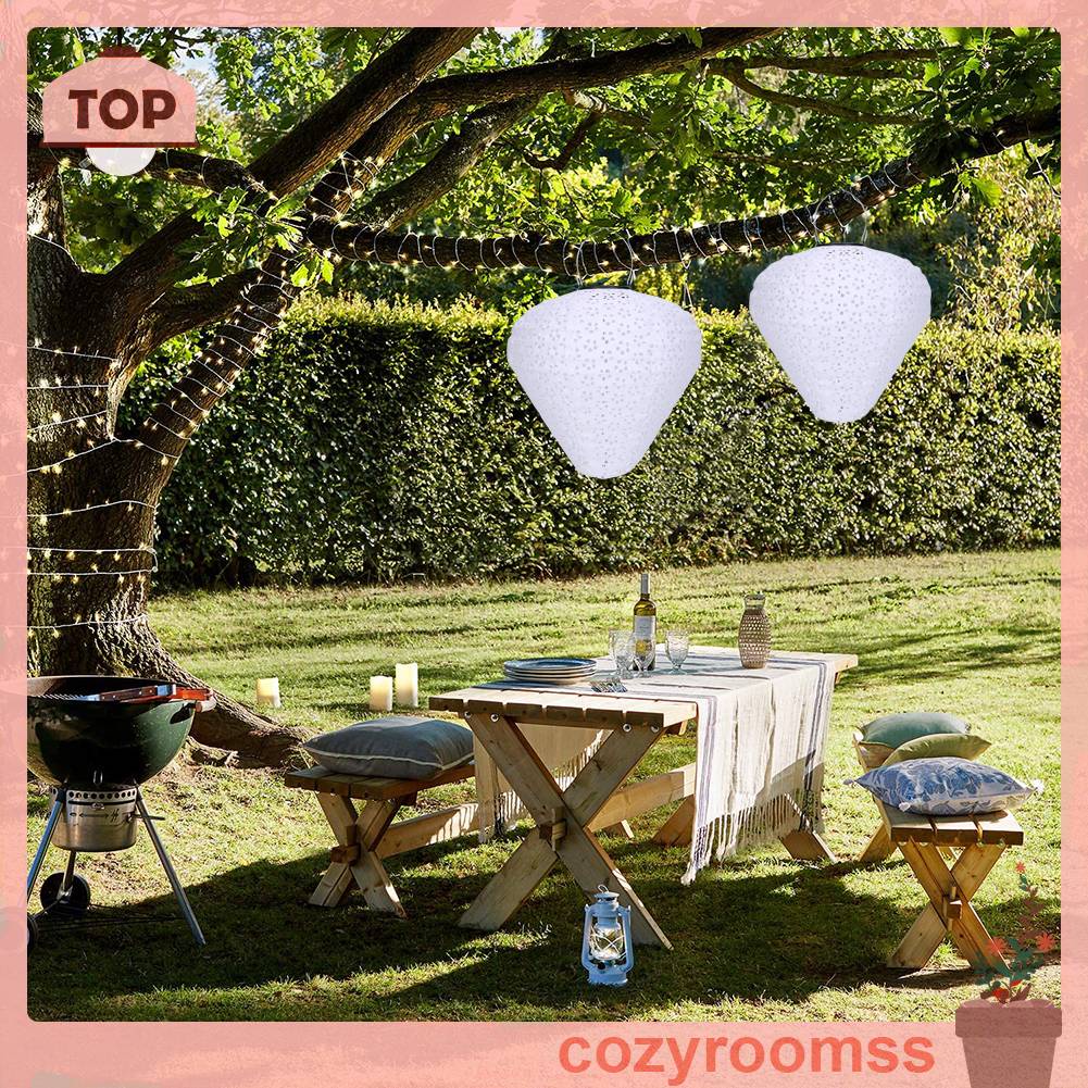 Lồng Đèn Năng Lượng Mặt Trời Tích Hợp Pin Có Móc Trang Trí Cho Ngày Lễ