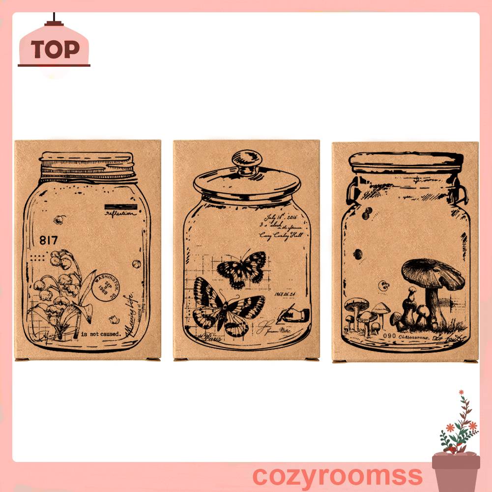 Con Dấu Bằng Cao Su Dùng Để Làm Thẻ Trang Trí Thủ Công