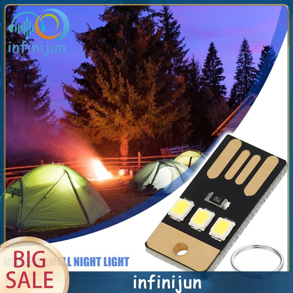 Đèn Pin LED Mini 0.2W 5V Tiện Lợi Khi Đi Cắm Trại