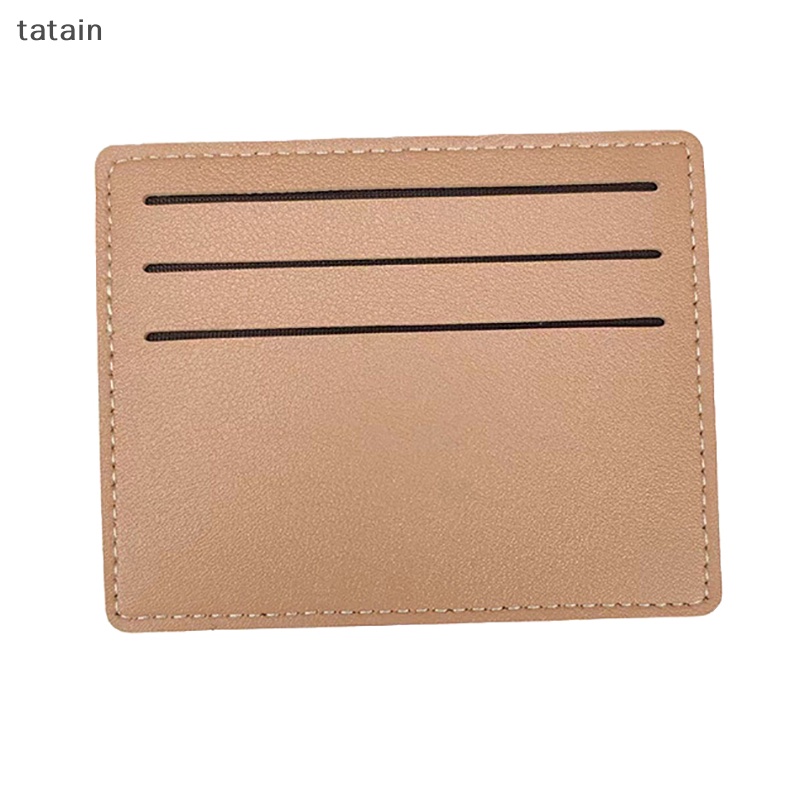 1 Ví Mỏng Đựng Thẻ Tín Dụng / Tiền Xu / Danh Thiếp Đa Năng Cho Nam Và Nữ