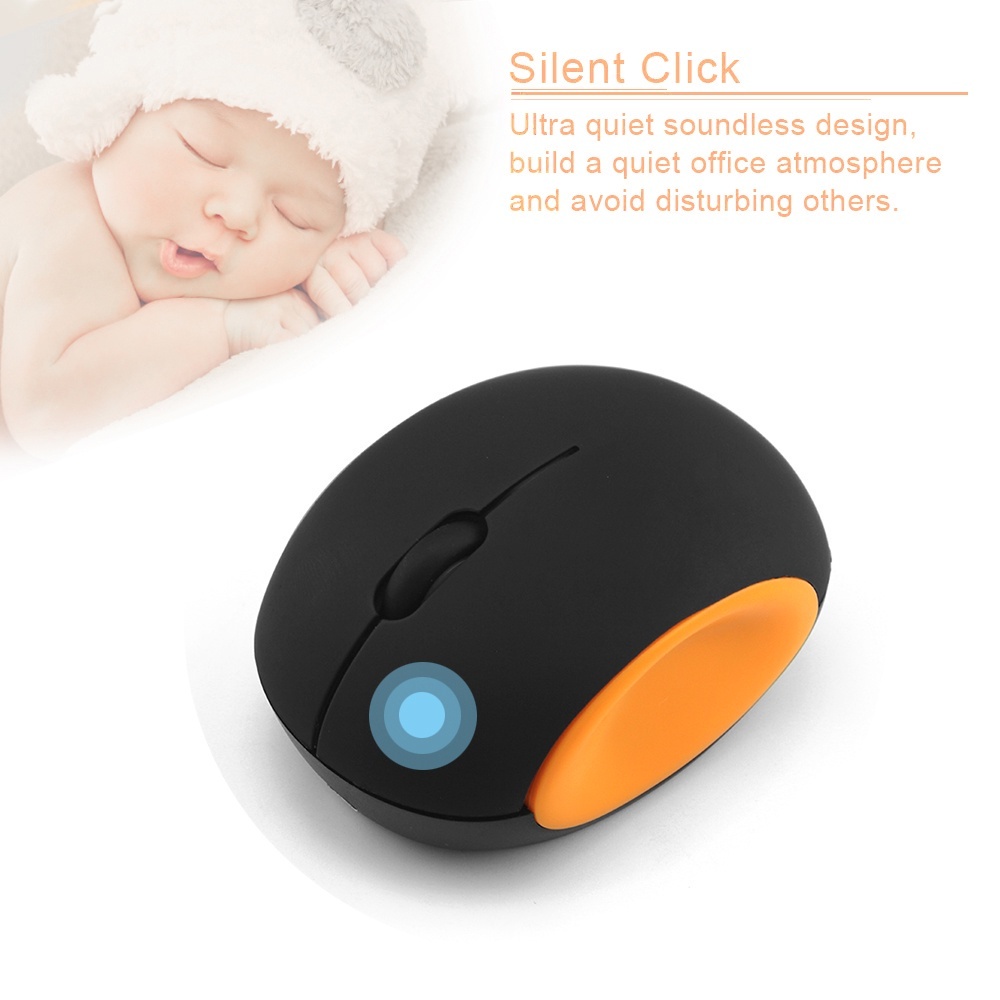 Chuột Quang Không Dây 2.4GHz Mini 1600 DPI Dùng Để Chơi Game