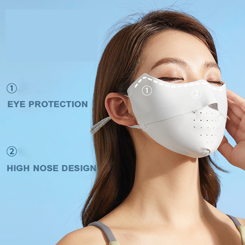 Khẩu Trang Chống Tia Cực Tím Thoáng Khí Bảo Vệ Mắt