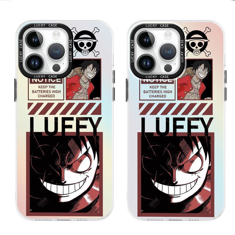 Ốp Điện Thoại IMD Màu Laser Họa Tiết Áp Phích Luffy Cho Iphone Xr12678Plus 1314 Vitality VQP6