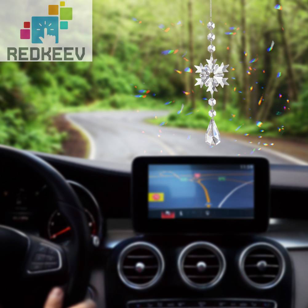 Lưới Bắt Giấc Mơ Hình Hoa Tuyết Có Đèn Trang Trí Giáng Sinh