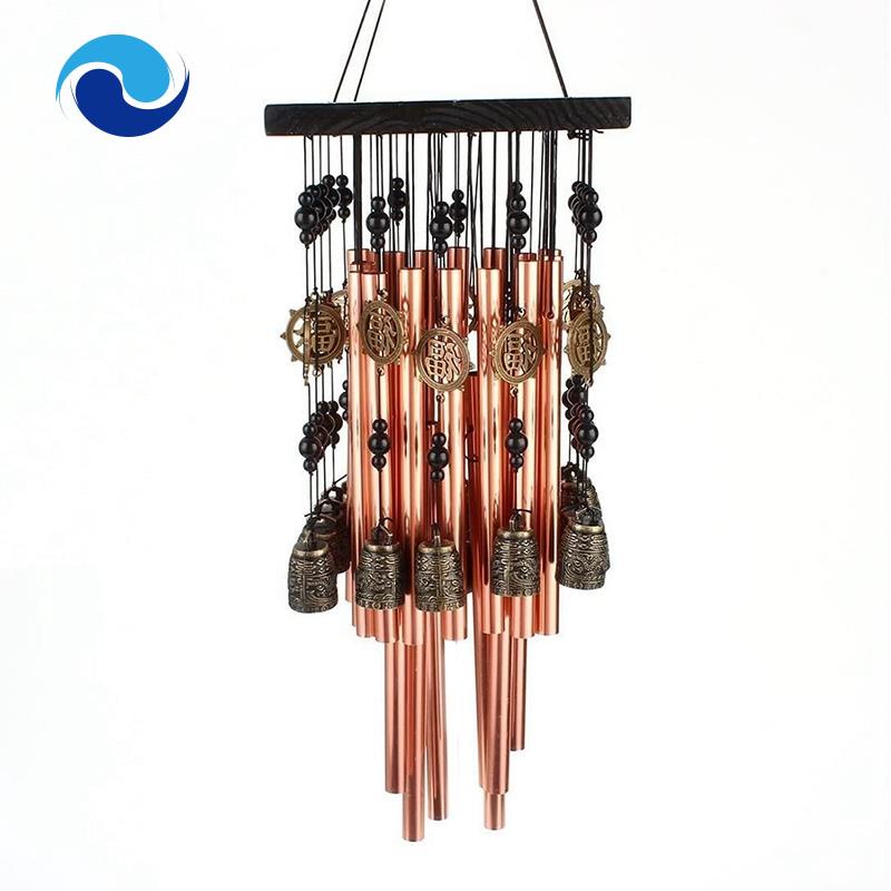 Chuông Gió Ống Kim Loại 80cm Trang Trí Sân Vườn