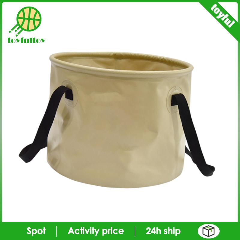 Xô Đựng Nước Gọn Nhẹ Có Thể Gấp Gọn Tiện Dụng Mang Theo Du Lịch Cắm Trại