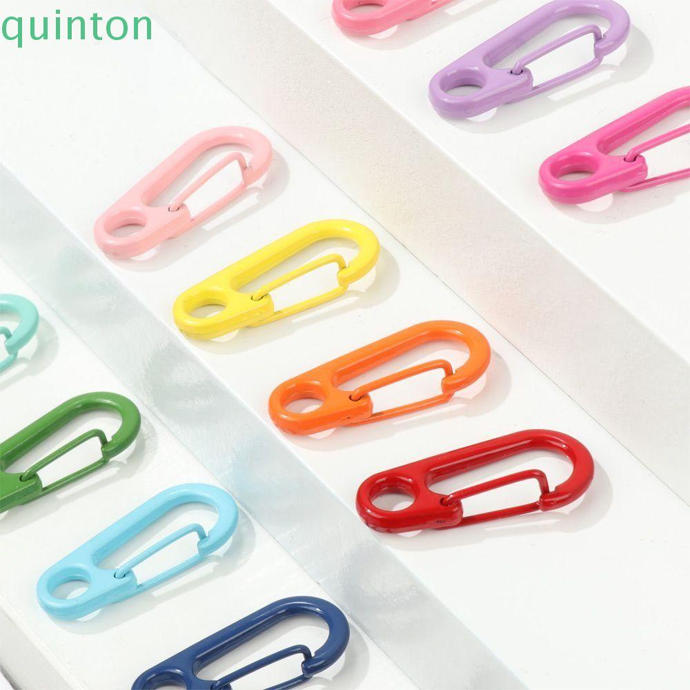 QUINTON Móc Khóa Sinh Tồn Bằng Kim Loại Nhiều Màu Sắc