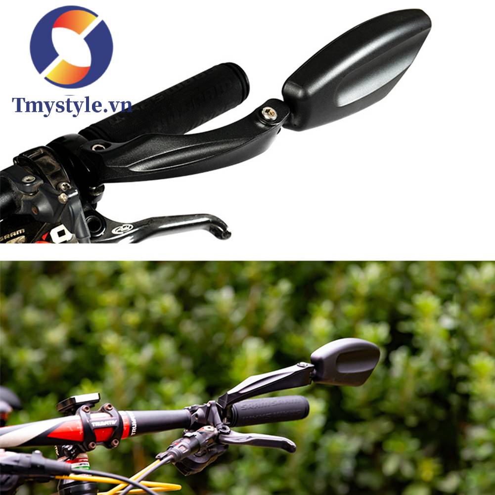 Gương Chiếu Hậu Phản Quang Gắn Tay Lái Xe Đạp Leo Núi