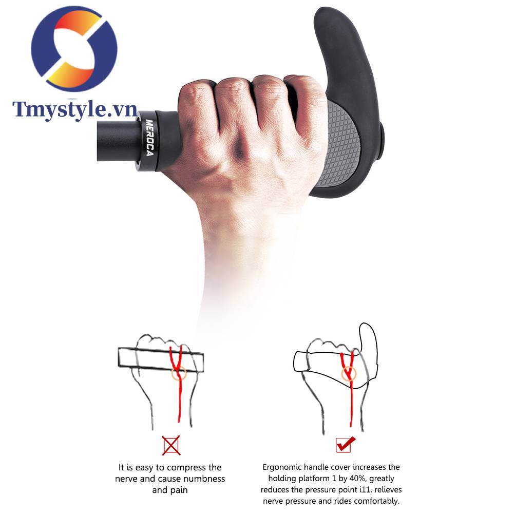 1 Cặp Vỏ Bọc Tay Lái Xe Đạp MTB