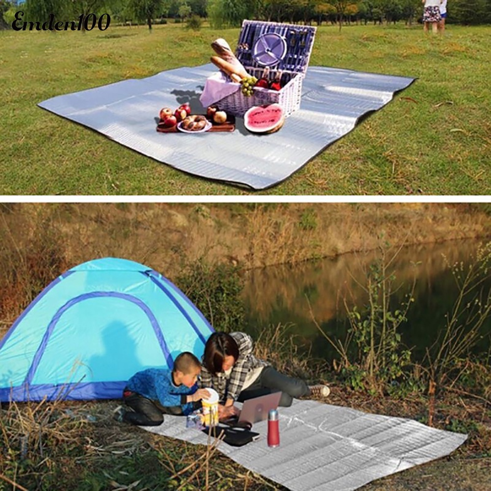 Thảm Lót Lều Cắm Trại Chống Ẩm / Thấm Nước Nhỏ Gọn Tiện Dụng