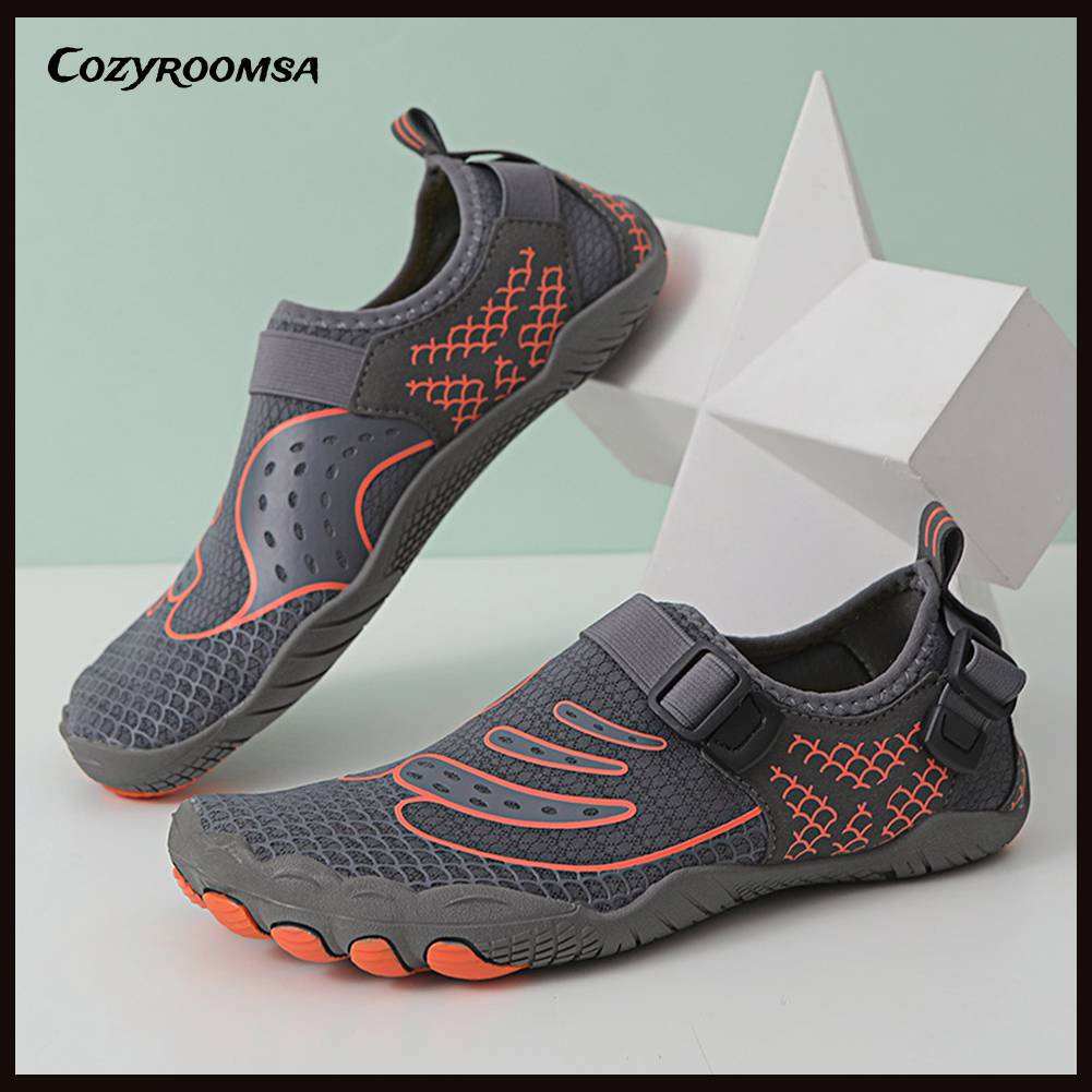 Giày Lười Đi Biển Đục Lỗ Thoáng Khí Unisex