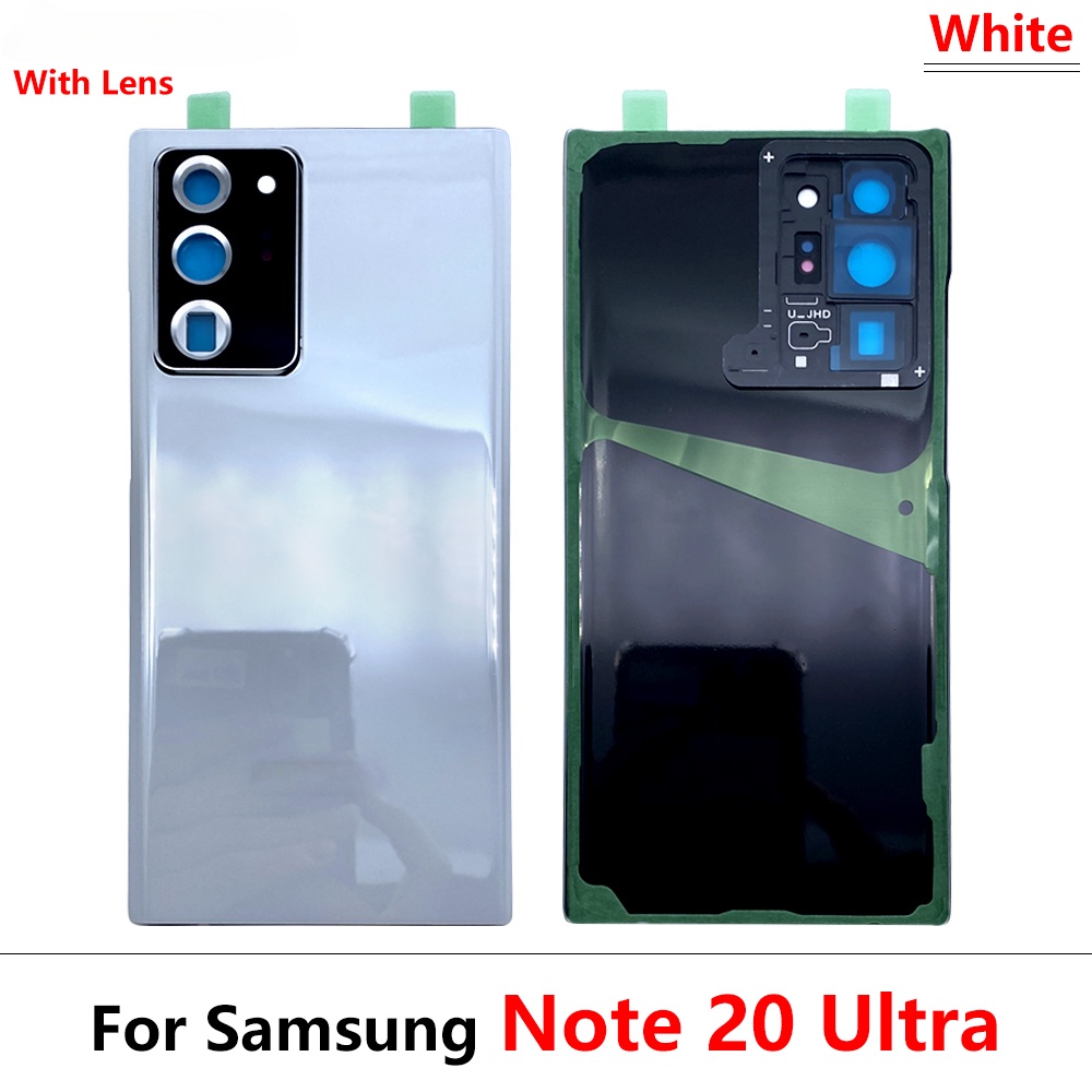 Mới Nắp Đậy Pin Thay Thế Cho Camera Sau Điện Thoại Samsung Galaxy Note 20 S20 Ultra
