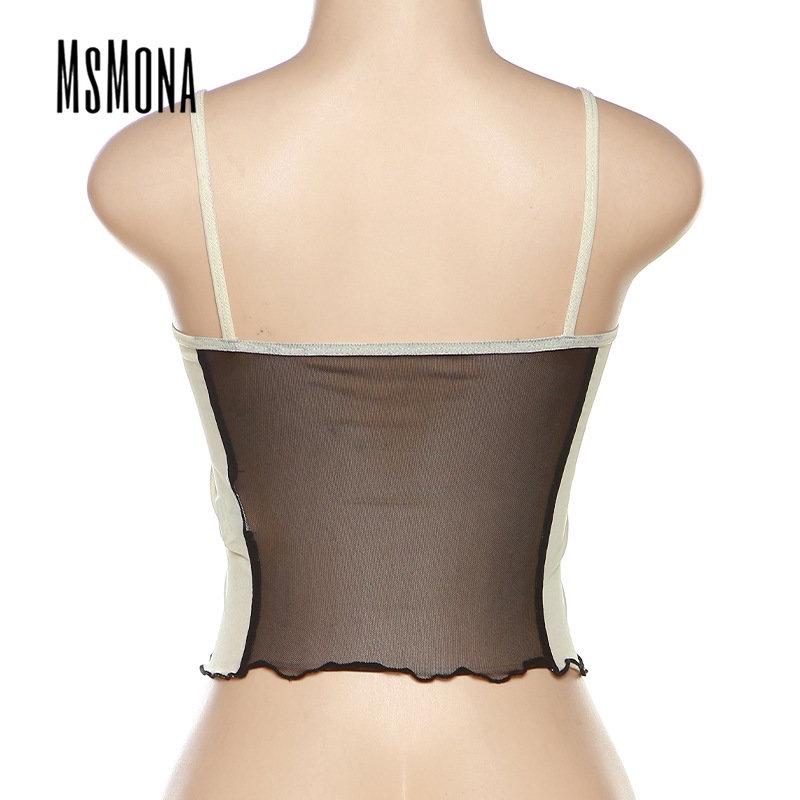 Áo Tank Top Hai Dây Màu Trơn Thời Trang 2023 Quyến Rũ Cho Nữ