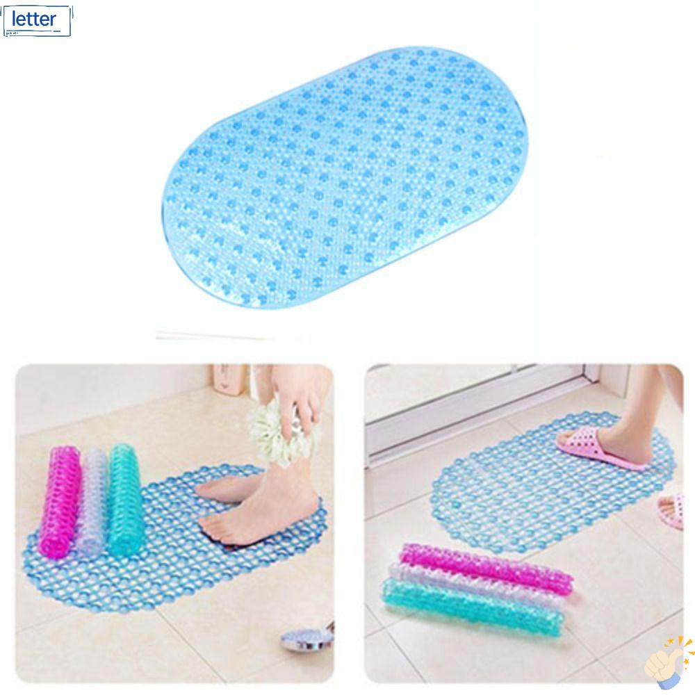LET Thảm Lót Sàn Nhà Tắm Bằng PVC Không Trơn Chống Mốc Chống Trượt Có Giác Hút Mạnh Mới