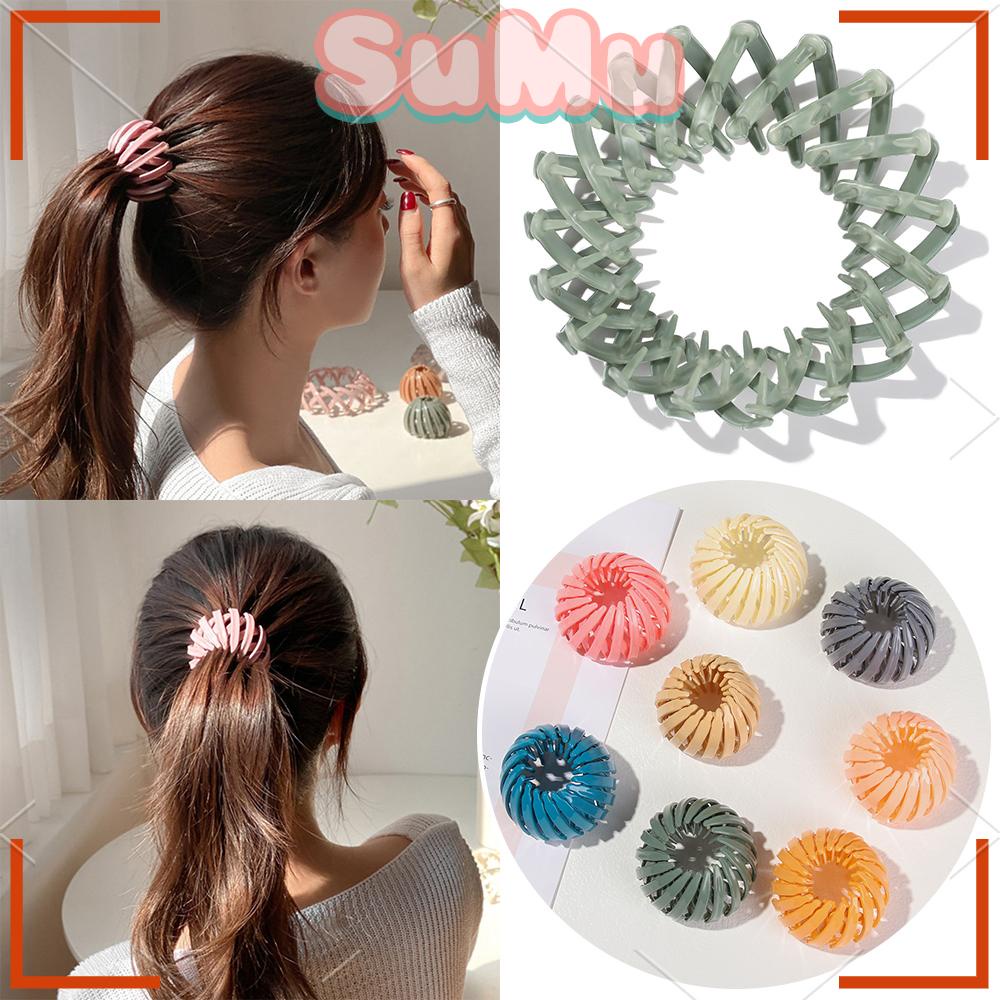 SUMU Kẹp Tóc Hình Tổ Chim Phong Cách Vintage Cho Nữ